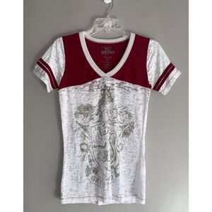 Harry Potter Tee Top V Neck Wizarding World‎ Gryffindor Universal Studio Medium